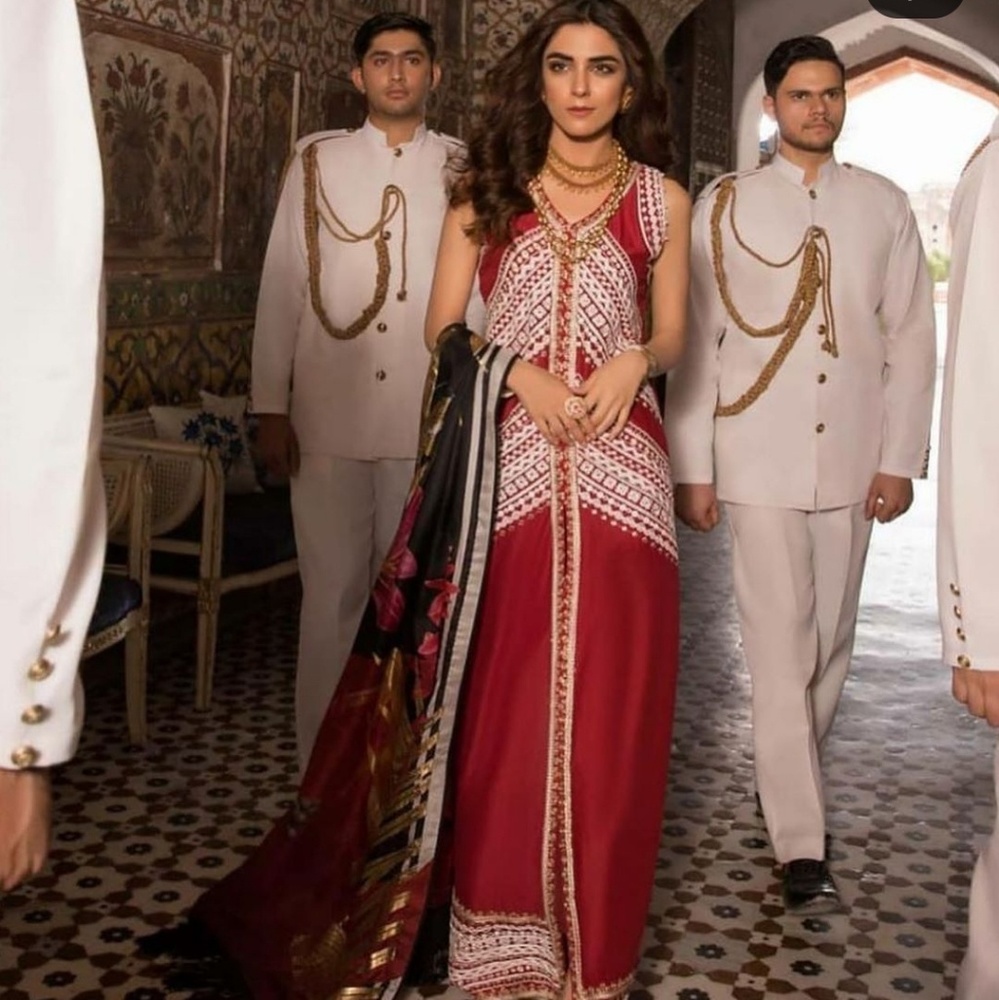Crimson x Saira Shakira lawn